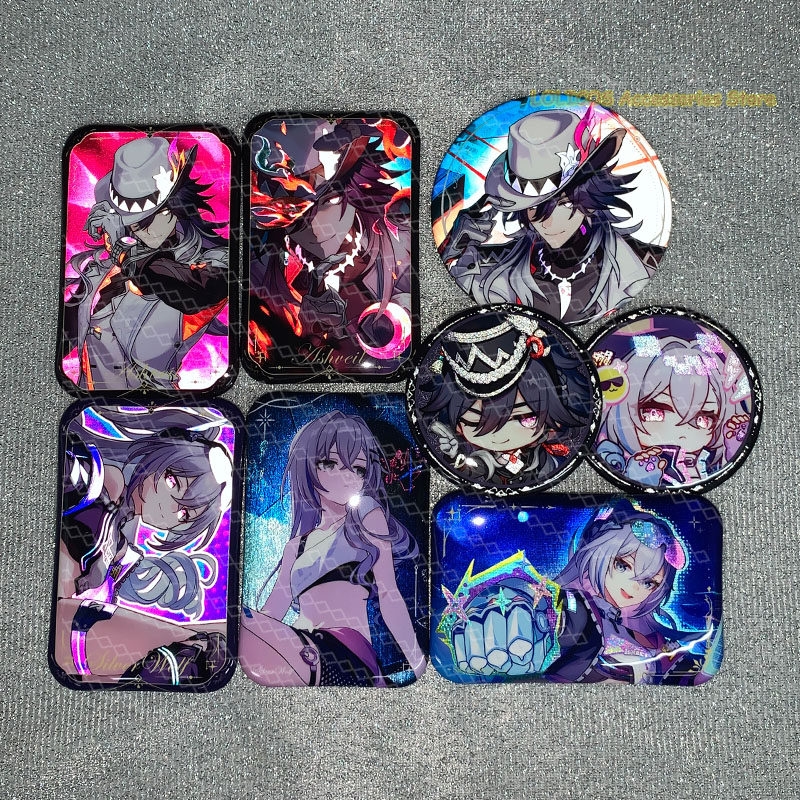 Anime Cosplay Costumes - Game La Mancha Ashveil Silver Wolf