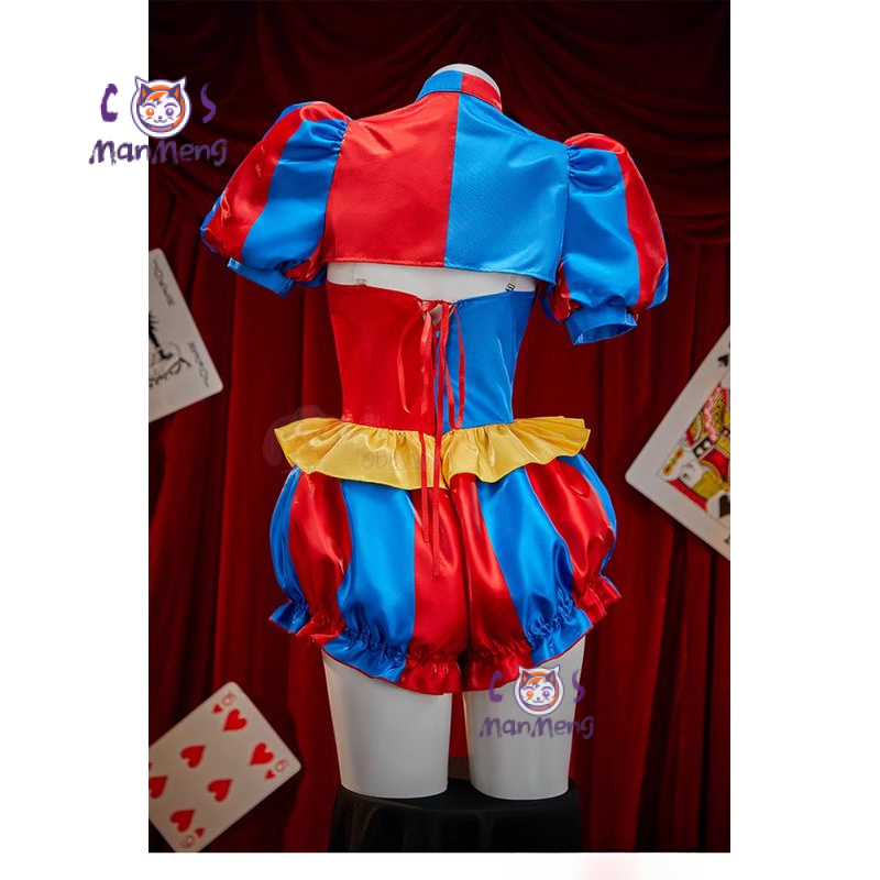Anime Cosplay Jumpsuit - Woman Pomni Adult Digital Circus Cosplay