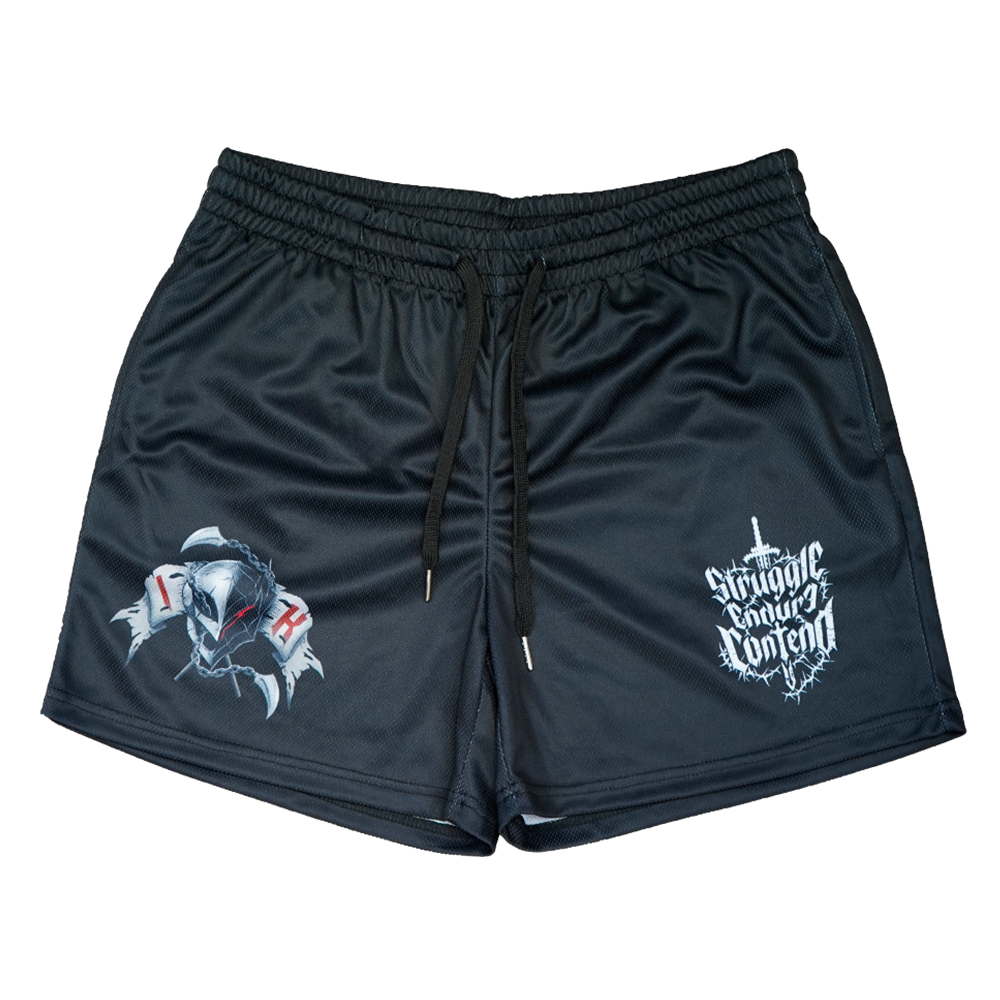 Anime Cosplay Quotes - Anime Skull Knight Shorts Summer Quick