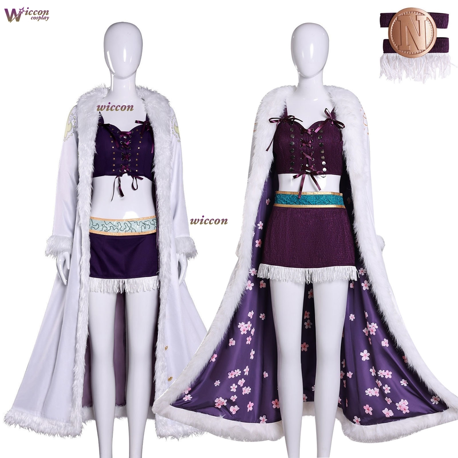 Lera abova Style Nico Cosplay  - Anime Cosplay Robin บทวิจารณ์และราคา