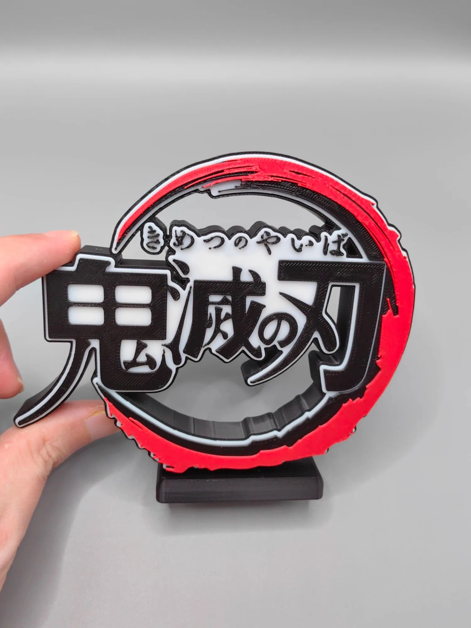 Anime Kimetsu No Yaiba 3D Logo - Anime Cosplay Title บทวิจารณ์และราคา