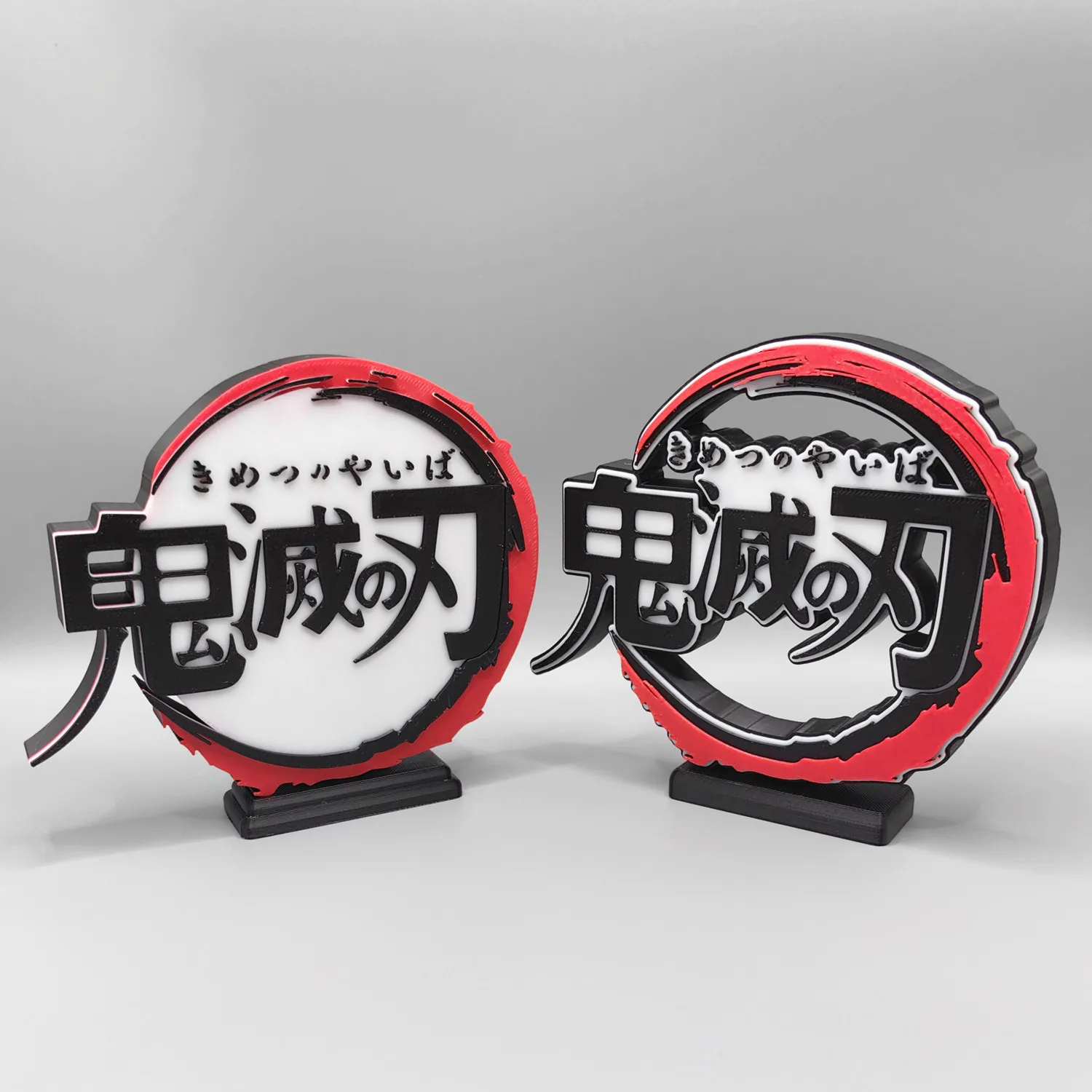 Anime Kimetsu No Yaiba 3D Logo - Anime Cosplay Title บทวิจารณ์และราคา