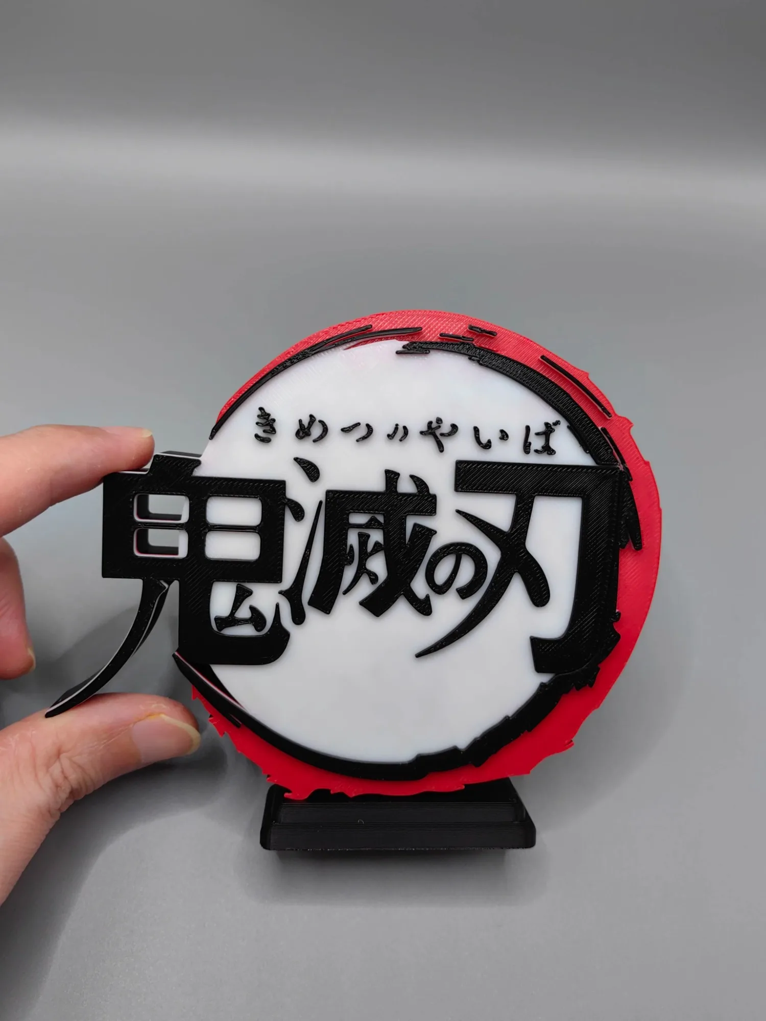 Anime Kimetsu No Yaiba 3D Logo - Anime Cosplay Title บทวิจารณ์และราคา