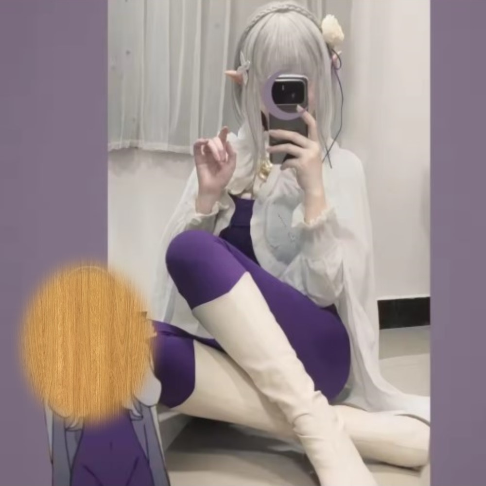NEW Emilia Rezero Cosplay Cost - Anime Cosplay Bodysuit บทวิจารณ์และราคา