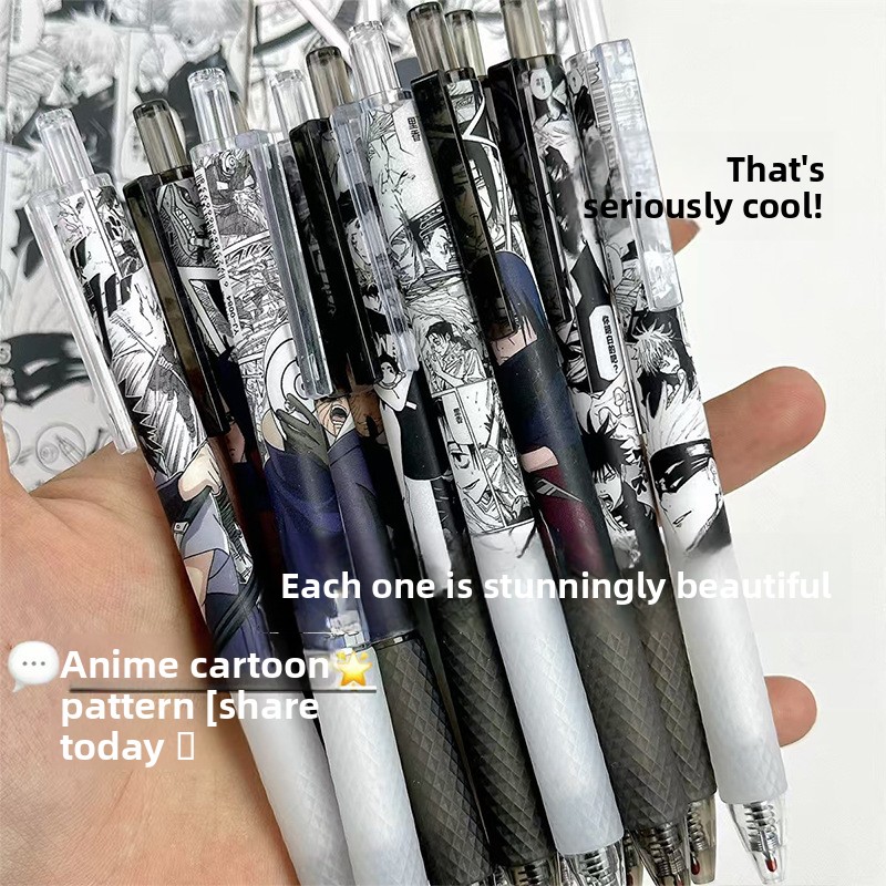 Anime Naruto Gel Pen Cute Cart - Quick Anime Cosplay บทวิจารณ์และราคา