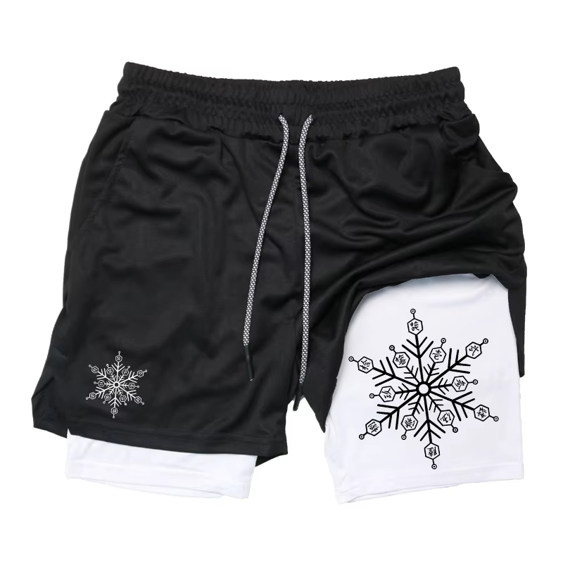 Akaza Men's 2-in-1 Shorts cott - Quick Anime Cosplay บทวิจารณ์และราคา