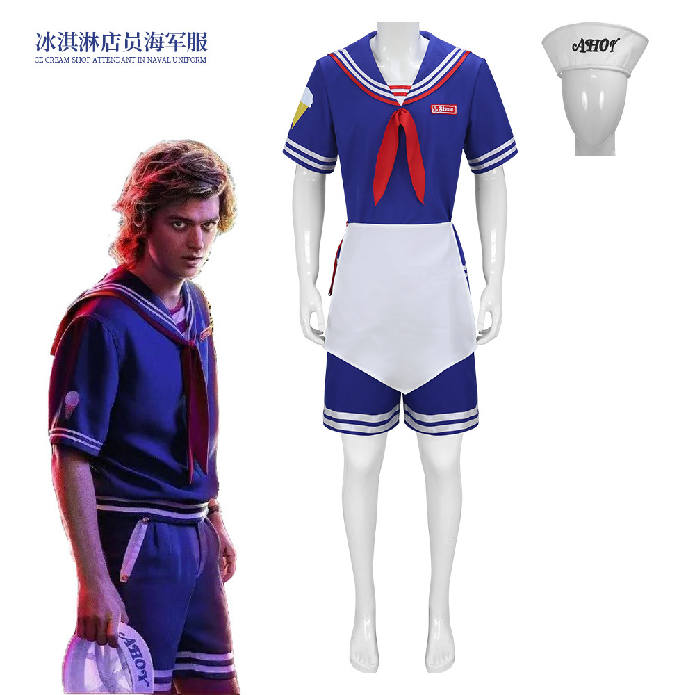 Steve Harrington Cosplay Costu - Anime Cosplay Robin บทวิจารณ์และราคา