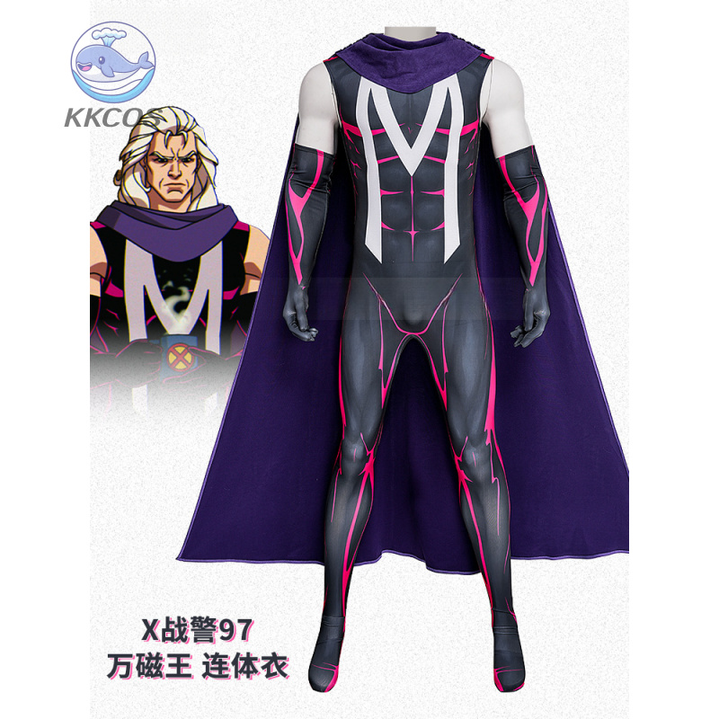 Magneto Cosplay Costume Jumpsu - Anime Cosplay Bodysuit บทวิจารณ์และราคา