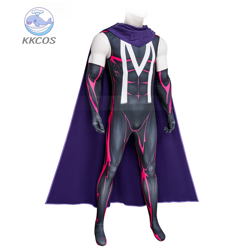Magneto Cosplay Costume Jumpsu - Anime Cosplay Bodysuit บทวิจารณ์และราคา