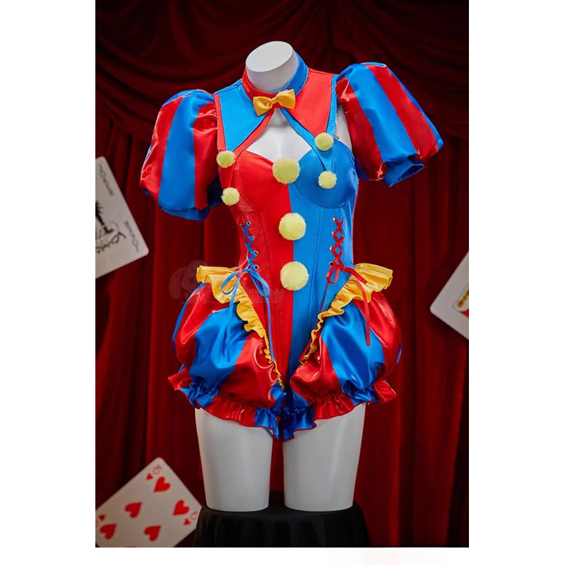 Woman Pomni Adult Digital Circ - Anime Cosplay Jumpsuit บทวิจารณ์และราคา