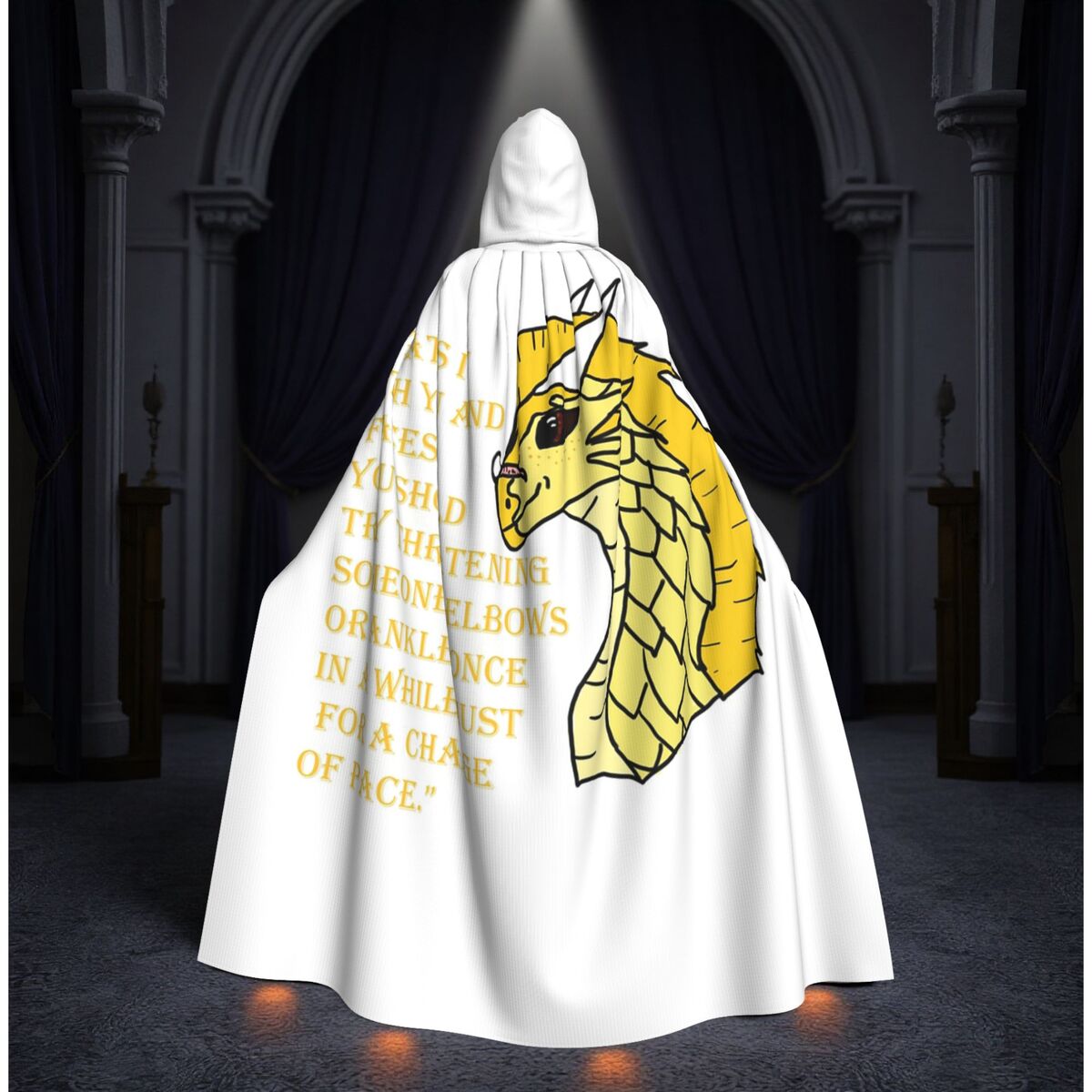 Qibli Quote Long Hooded Cloak  - Anime Cosplay Quotes บทวิจารณ์และราคา