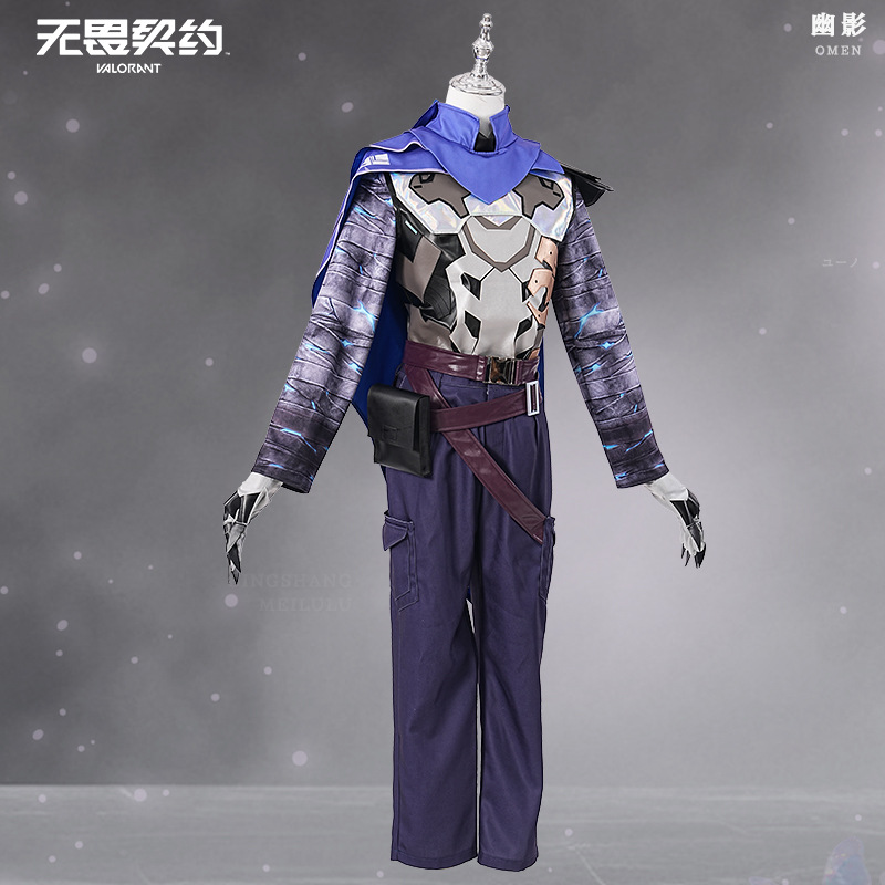 Game VALORANT Omen Cosplay Cos - Anime Cosplay Mask บทวิจารณ์และราคา