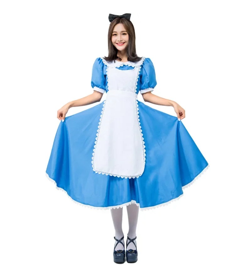 Wonderland Alice Costume for A - Anime Cosplay Plus Size บทวิจารณ์และราคา