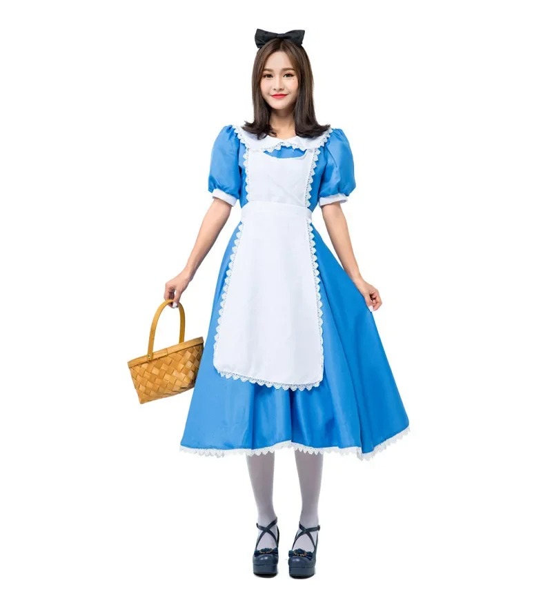 Wonderland Alice Costume for A - Anime Cosplay Plus Size บทวิจารณ์และราคา