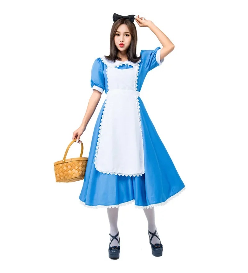 Wonderland Alice Costume for A - Anime Cosplay Plus Size บทวิจารณ์และราคา