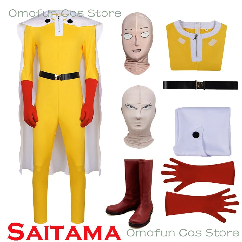 s,3'g\7;ONE PUNCH-MAN Saitama  - Anime Cosplay One Punch Man บทวิจารณ์และราคา
