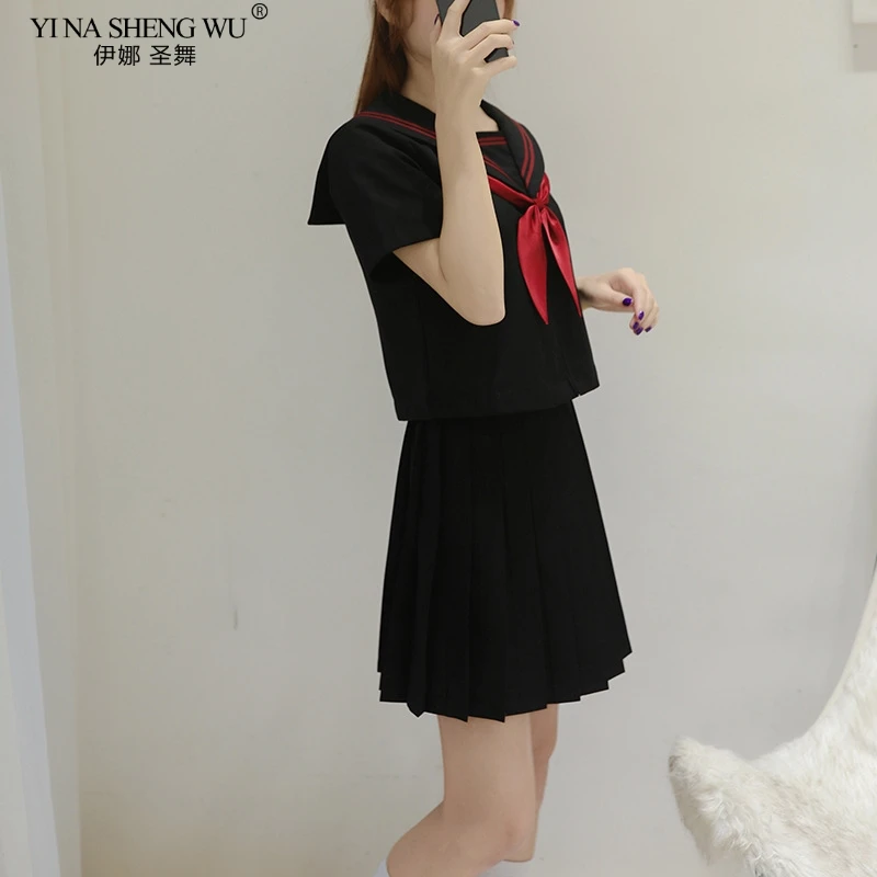 BLACK Orthodox College Style J - Anime Cosplay Korean Girl บทวิจารณ์และราคา
