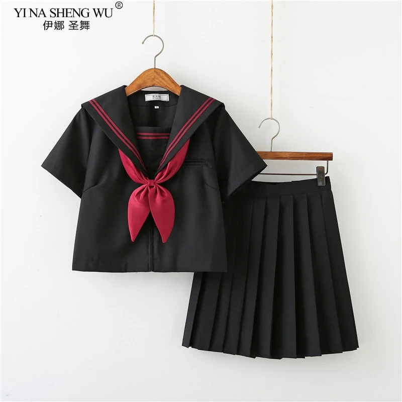 BLACK Orthodox College Style J - Anime Cosplay Korean Girl บทวิจารณ์และราคา