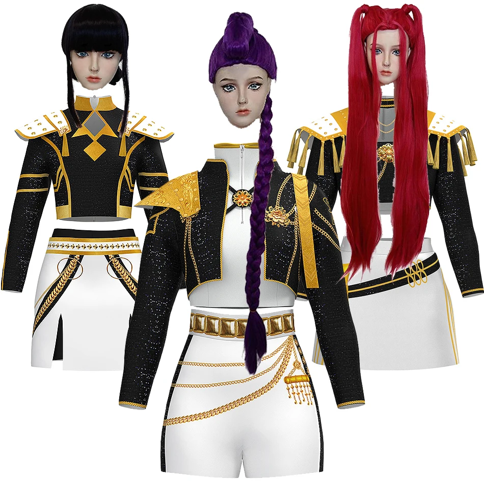 Rumi Cosplay Zoey Costume Blac - Anime Cosplay Black Girl บทวิจารณ์และราคา