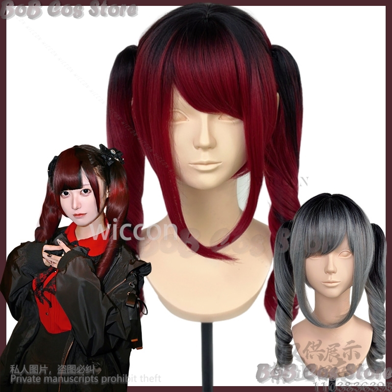 Jirai Kei Girl Cosplay Synthet - Anime Cosplay Black Girl บทวิจารณ์และราคา