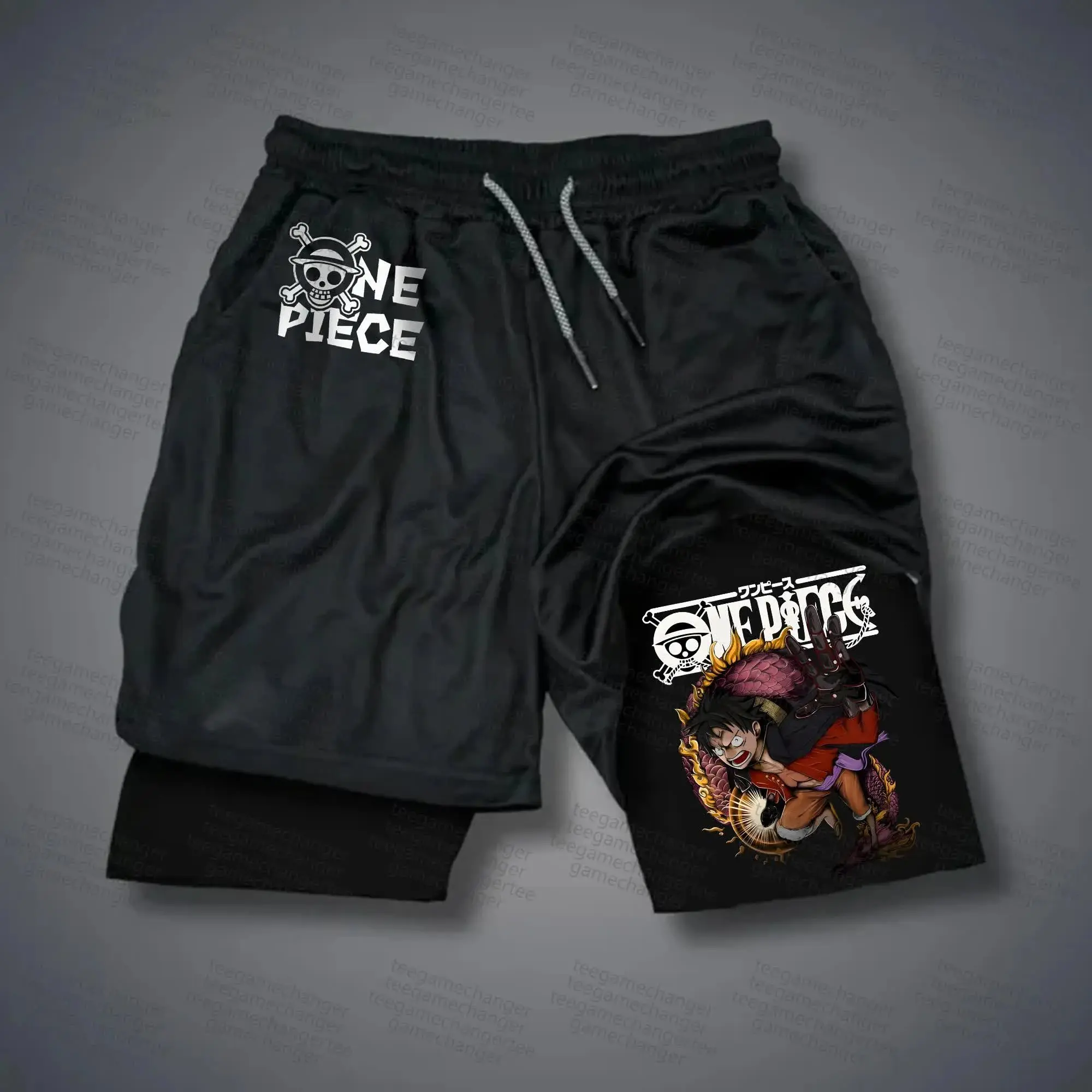 ONE PIECE Anime Printed 2-in-1 - Quick Anime Cosplay บทวิจารณ์และราคา