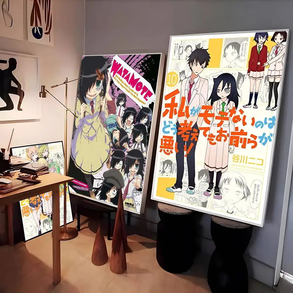 Anime W-Watamote Kuroki Tomoko - Anime Cosplay Wallpaper บทวิจารณ์และราคา