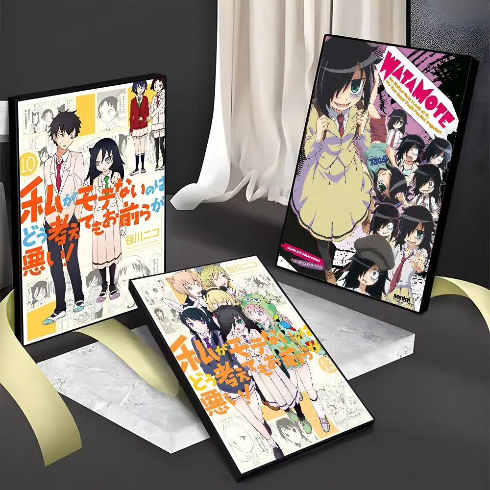 Anime W-Watamote Kuroki Tomoko - Anime Cosplay Wallpaper บทวิจารณ์และราคา