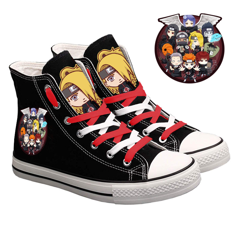 Naruto Uzumaki High-Top Canvas - Anime Cosplay Idea บทวิจารณ์และราคา