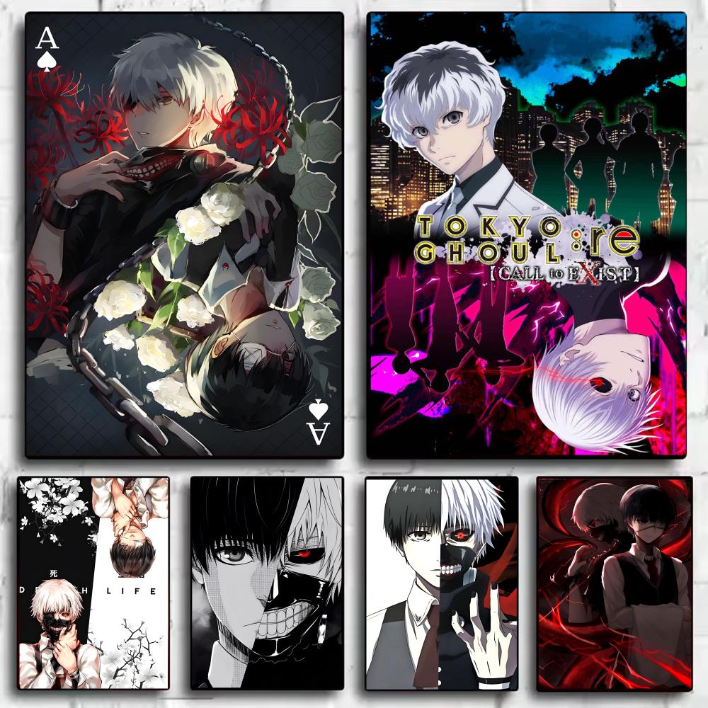 T-Tokyo Ghoul Anime Poster Sti - Anime Cosplay Wallpaper บทวิจารณ์และราคา