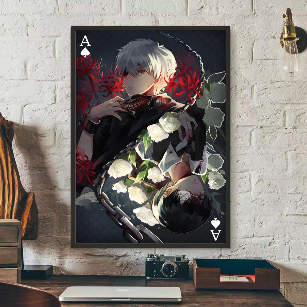 T-Tokyo Ghoul Anime Poster Sti - Anime Cosplay Wallpaper บทวิจารณ์และราคา