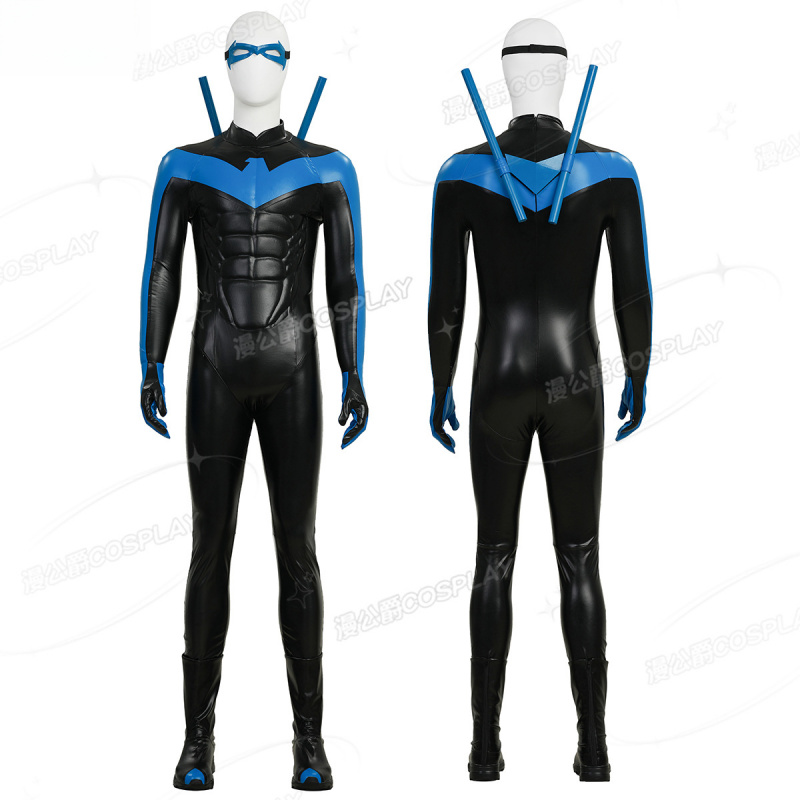 New Robin Nightwing Cosplay Co - Anime Cosplay Robin บทวิจารณ์และราคา