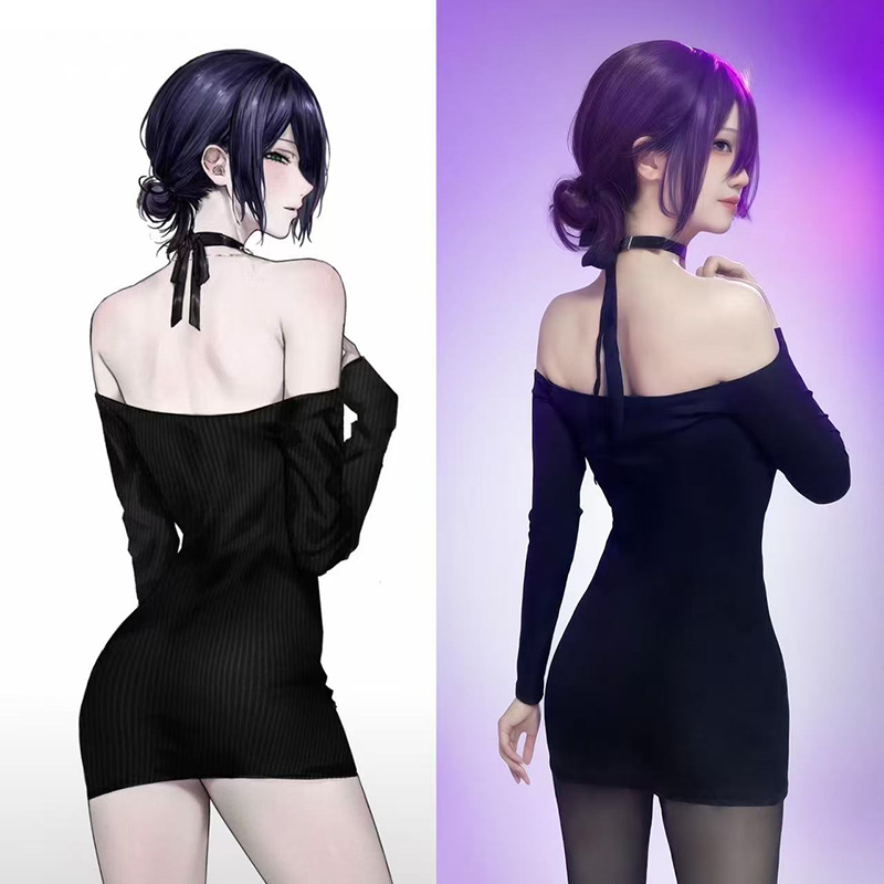 Anime Chainsaw Man Reze Cospla - Anime Cosplay Black Girl บทวิจารณ์และราคา