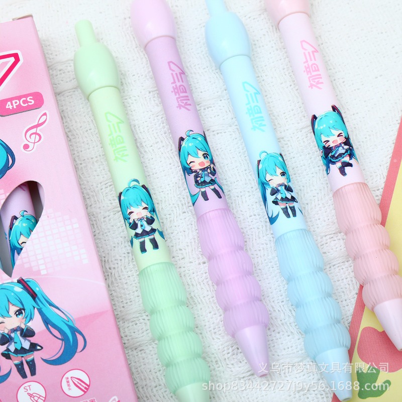 Kawaii Hatsune Miku Gel Pen Cu - Quick Anime Cosplay บทวิจารณ์และราคา