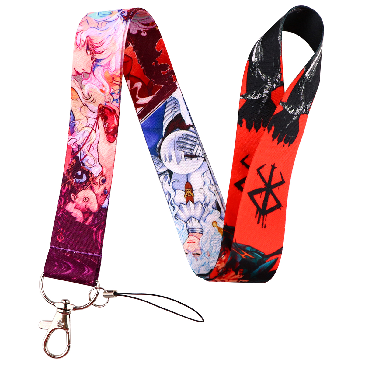 Anime Lanyard Neck Strap For I - Anime Cosplay Demon Slayer บทวิจารณ์และราคา