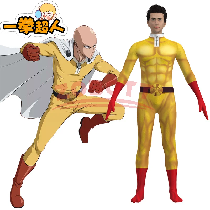 One Punch Man Cosplay Costumes - Anime Cosplay One Punch Man บทวิจารณ์และราคา