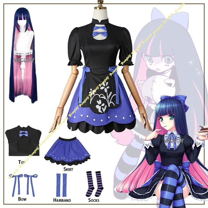Cosplay Costumes Panty & Stock - Anime Cosplay Black Girl บทวิจารณ์และราคา