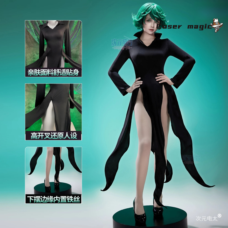 Anime ONE PUNCH-MAN Tatsumaki  - Anime Cosplay One Punch Man บทวิจารณ์และราคา