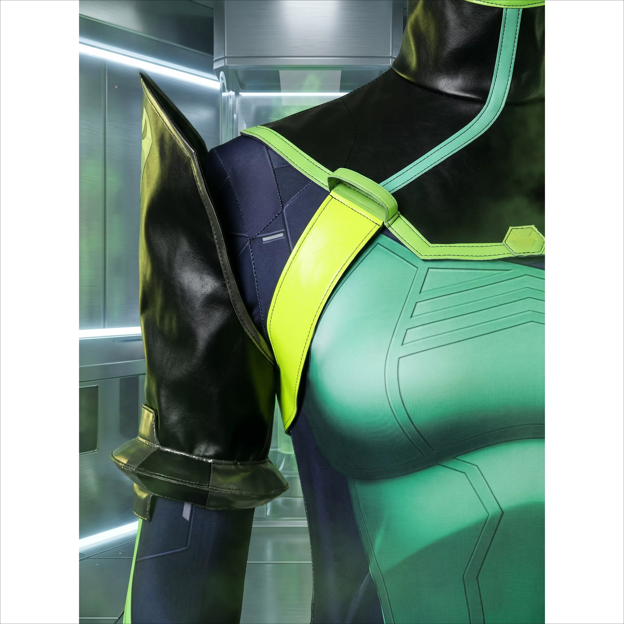 Valorant Viper‌ Cosplay Costum - Anime Cosplay Bodysuit บทวิจารณ์และราคา