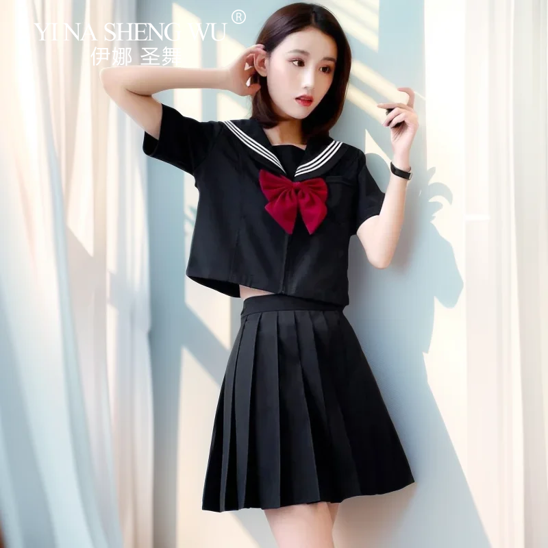 BLACK Orthodox College Style J - Anime Cosplay Korean Girl บทวิจารณ์และราคา