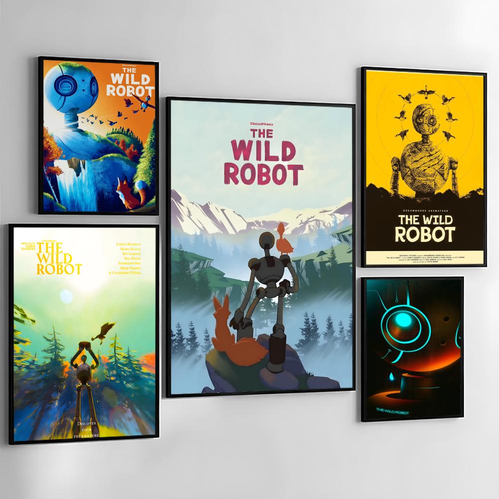 The W-Wild Robot Anime Poster  - Anime Cosplay Wallpaper บทวิจารณ์และราคา