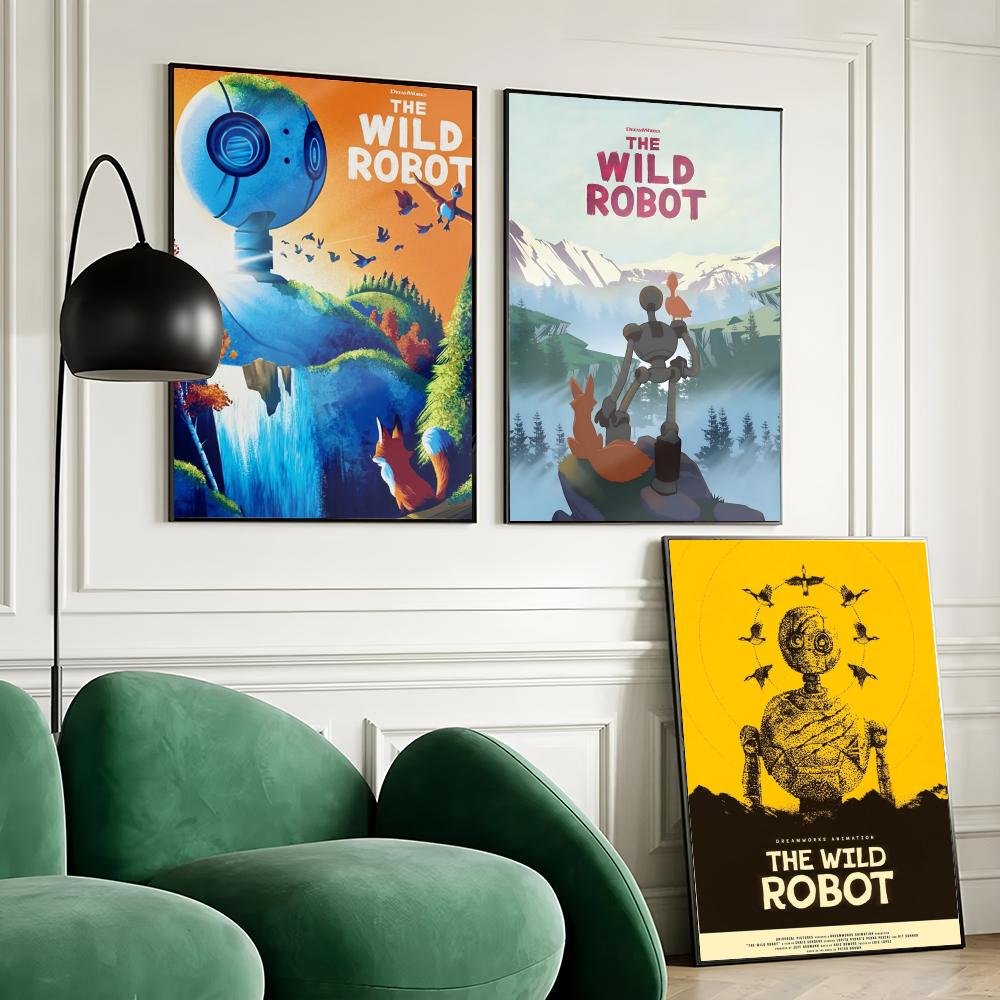 The W-Wild Robot Anime Poster  - Anime Cosplay Wallpaper บทวิจารณ์และราคา