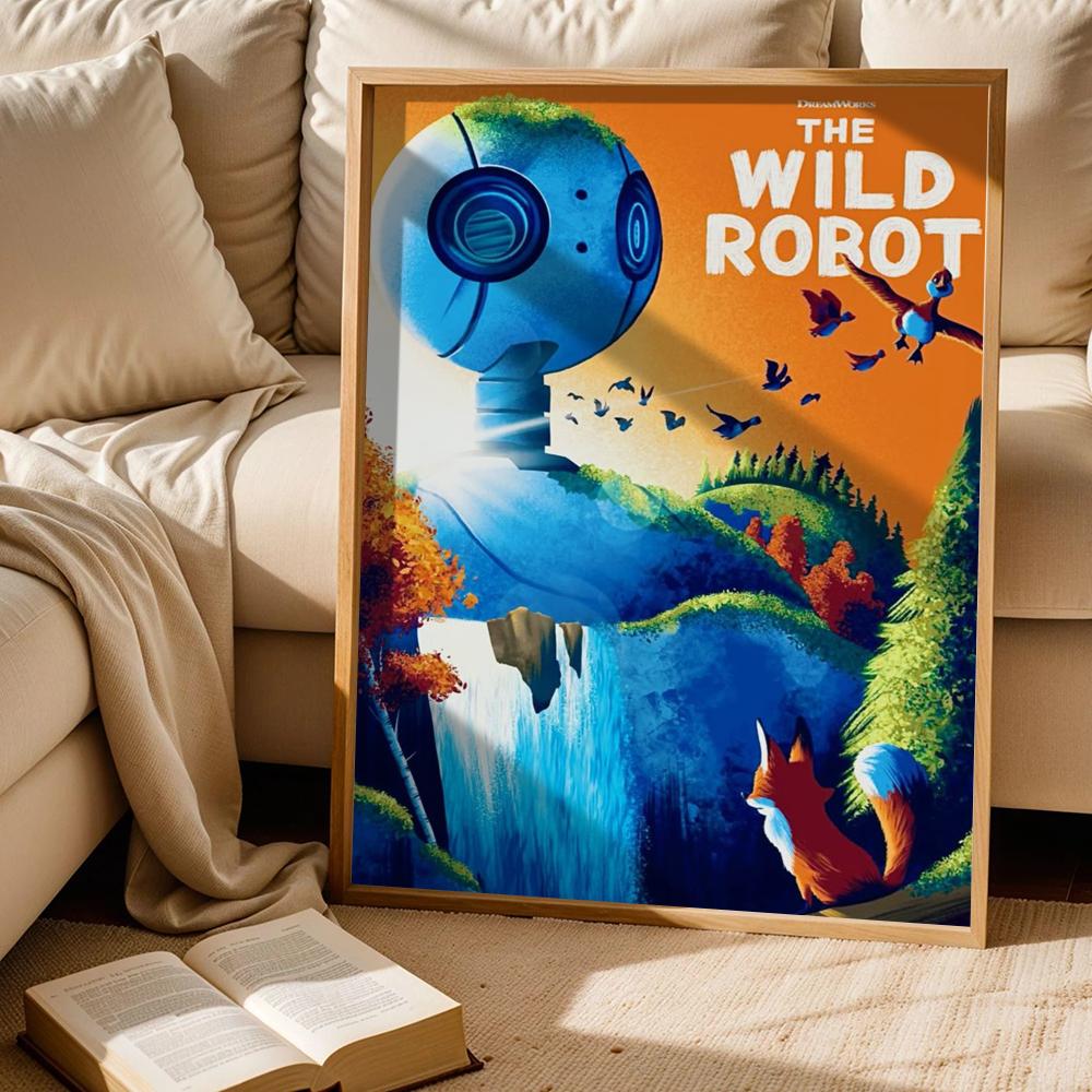 The W-Wild Robot Anime Poster  - Anime Cosplay Wallpaper บทวิจารณ์และราคา