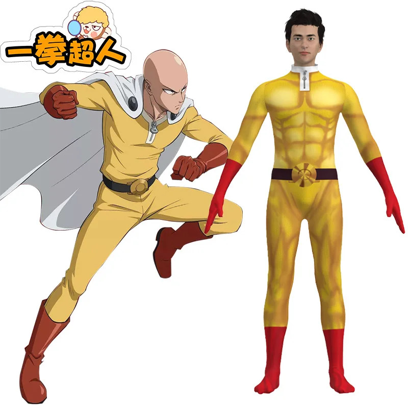 New Halloween Cosplay One Punc - Anime Cosplay One Punch Man บทวิจารณ์และราคา