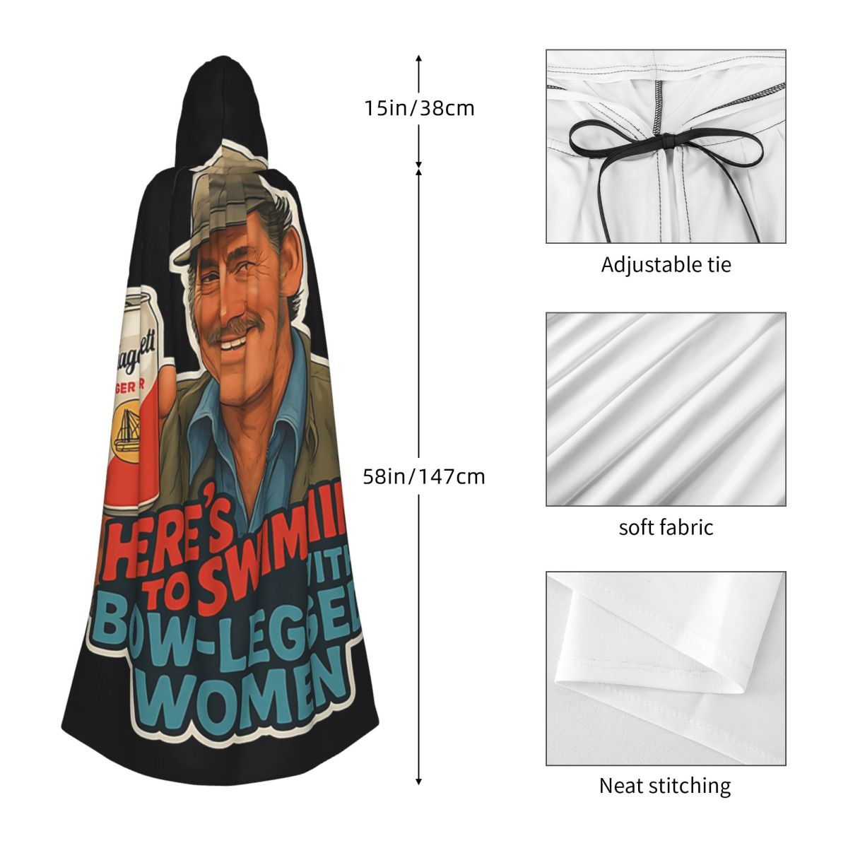 Heres To Swimmin Quint Jaws Mo - Anime Cosplay Quotes บทวิจารณ์และราคา