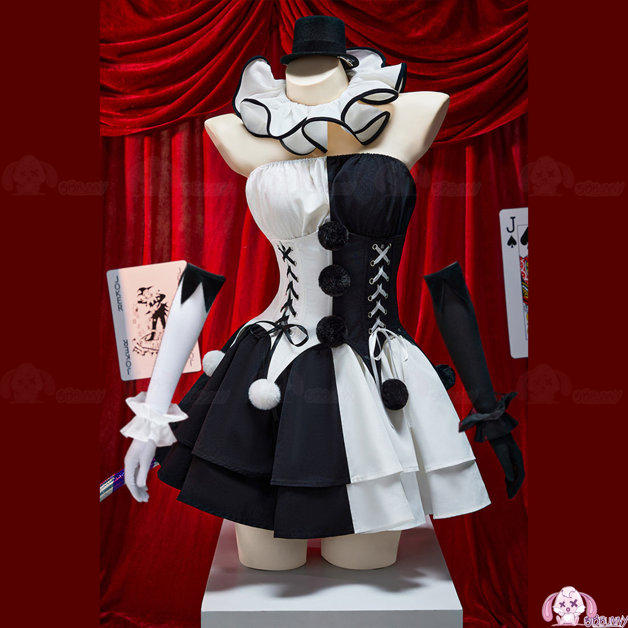 Movie Clown Cosplay Costume Te - Anime Cosplay Black Girl บทวิจารณ์และราคา
