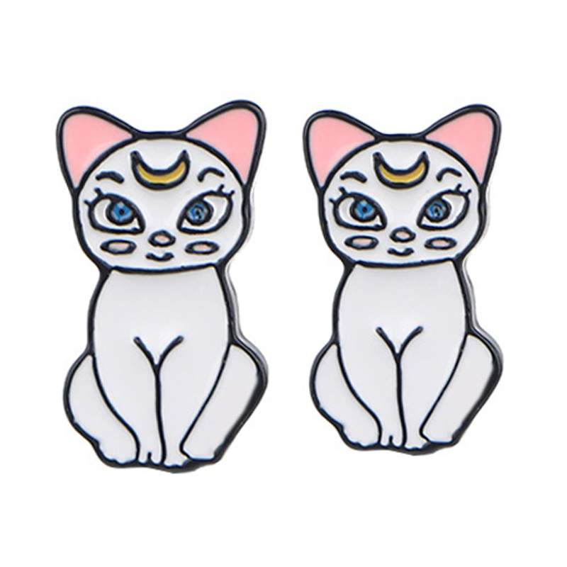 Cute Black Cat Earrings for Wo - Anime Cosplay Korean Girl บทวิจารณ์และราคา