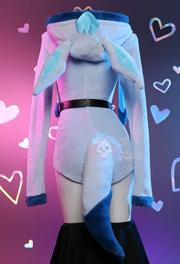 Blue Furry Vaporeon Bodysuit A - Anime Cosplay Bodysuit บทวิจารณ์และราคา