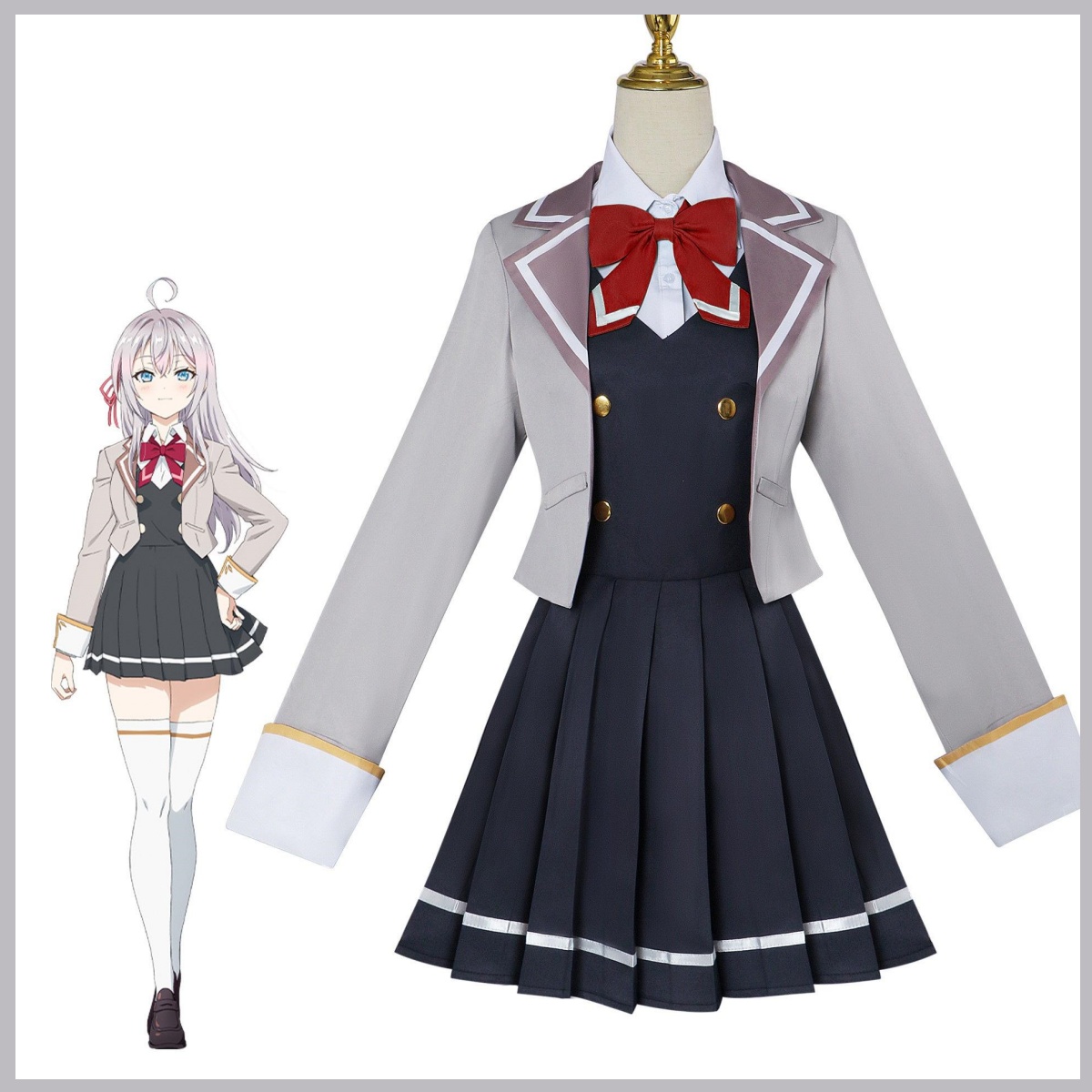 Anime Alya Sometimes Hides Her - Anime Cosplay Alya บทวิจารณ์และราคา
