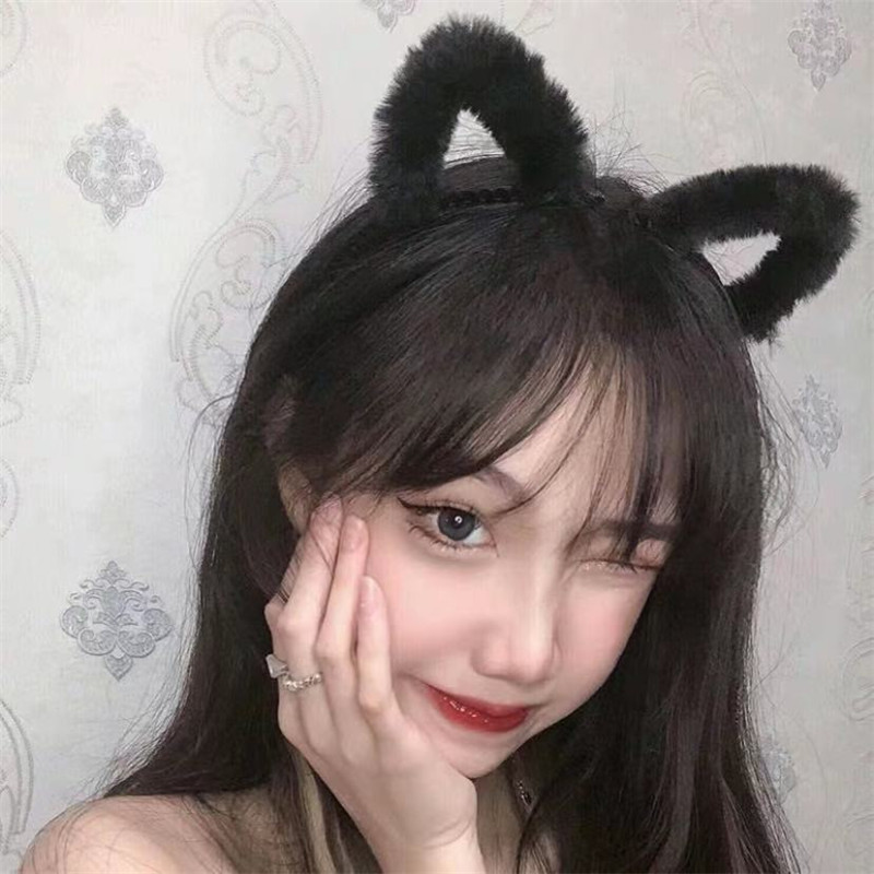 Cute Furry Kitten Ears Hairban - Anime Cosplay Korean Girl บทวิจารณ์และราคา