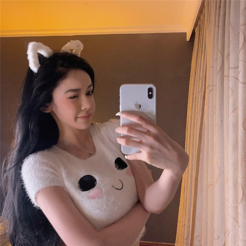 Cute Furry Kitten Ears Hairban - Anime Cosplay Korean Girl บทวิจารณ์และราคา